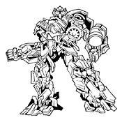 Transformers Cybertron Kleurplaten - Free Colouring Pages